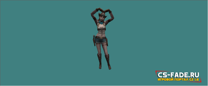 Model zombi Light Cowgirl Host
