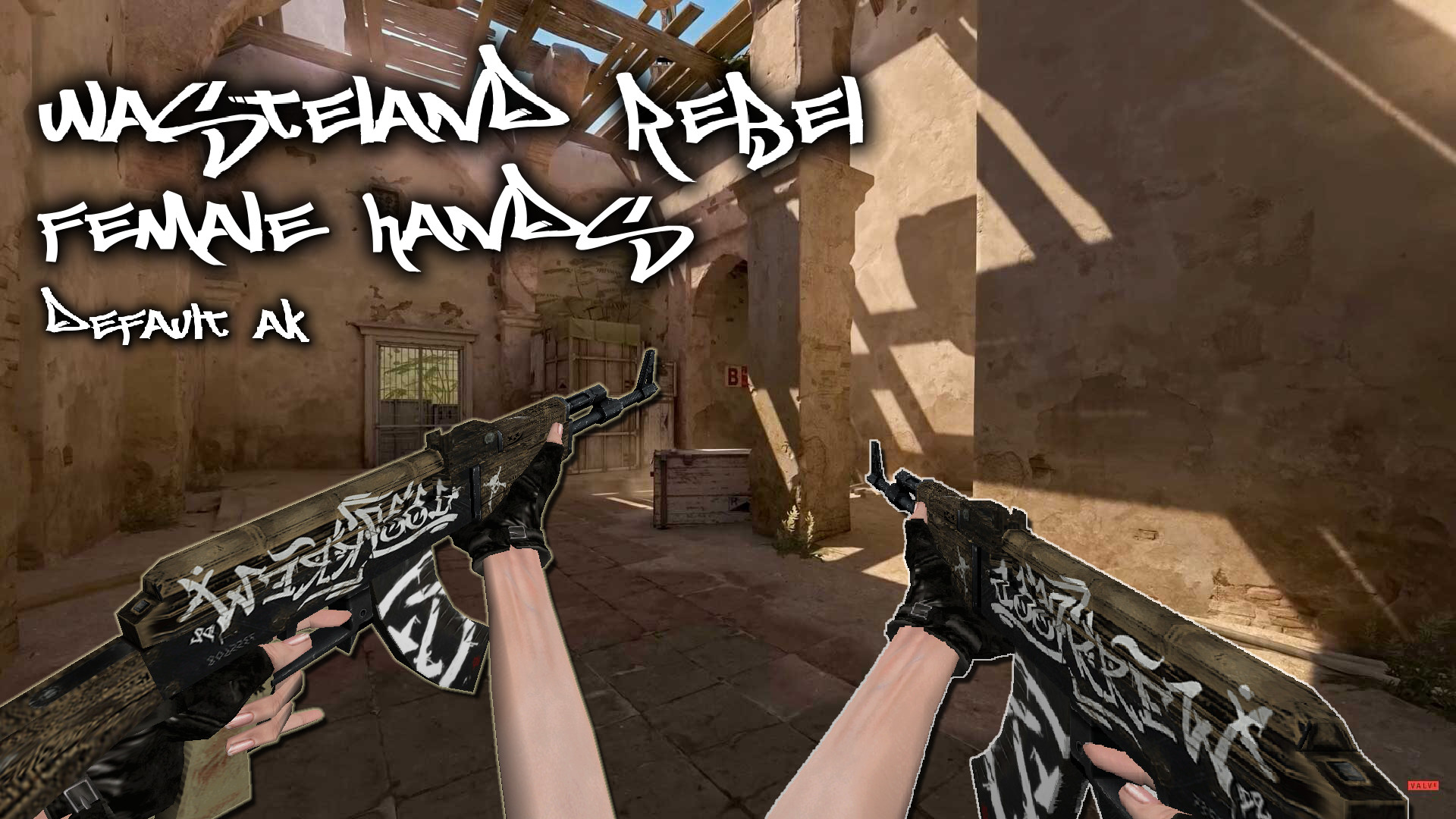 DEFAULT AK-47|Wasteland Rebel Female Hands