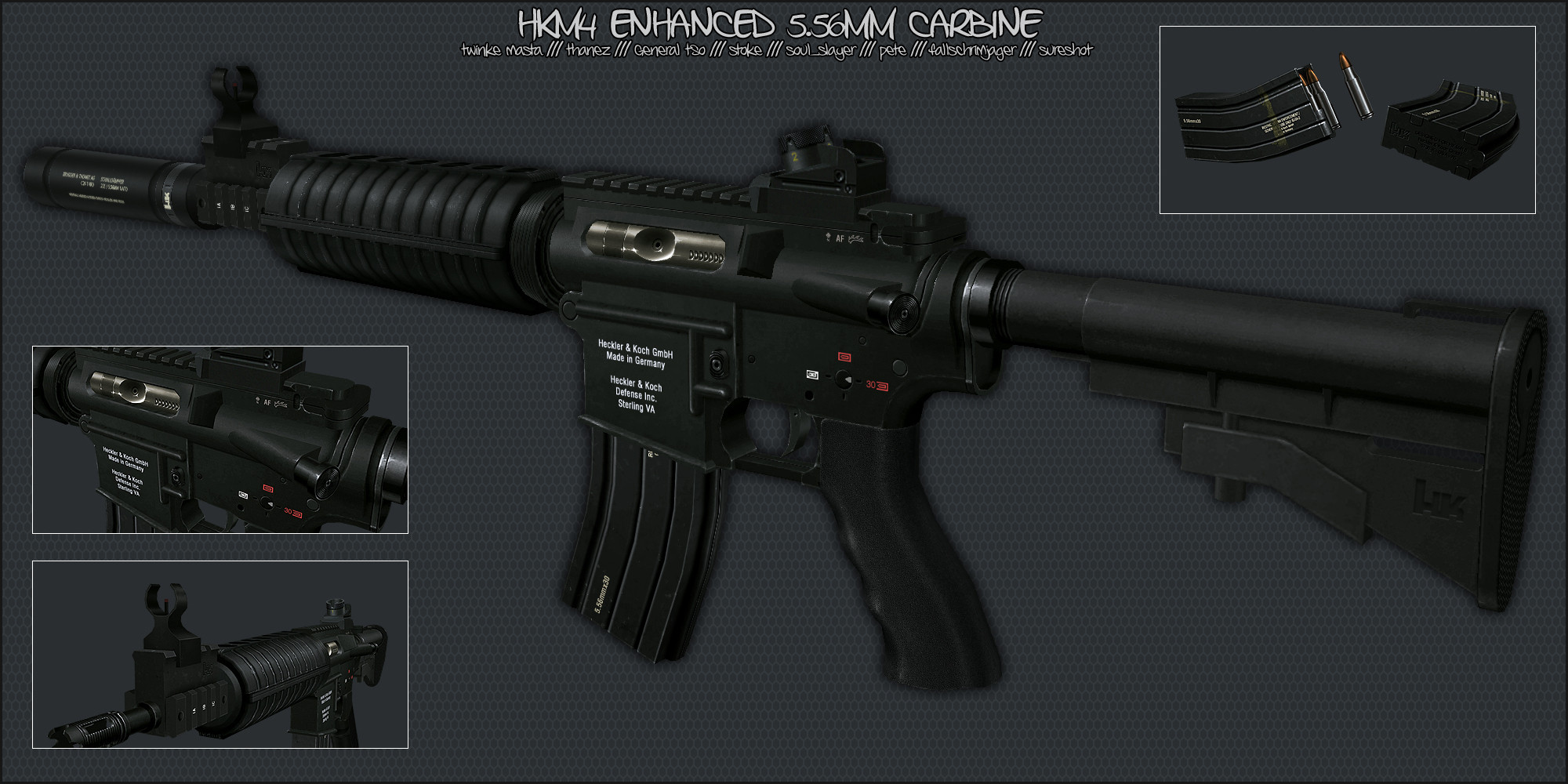 HKM4 Enhanced Carbine on Insurgency