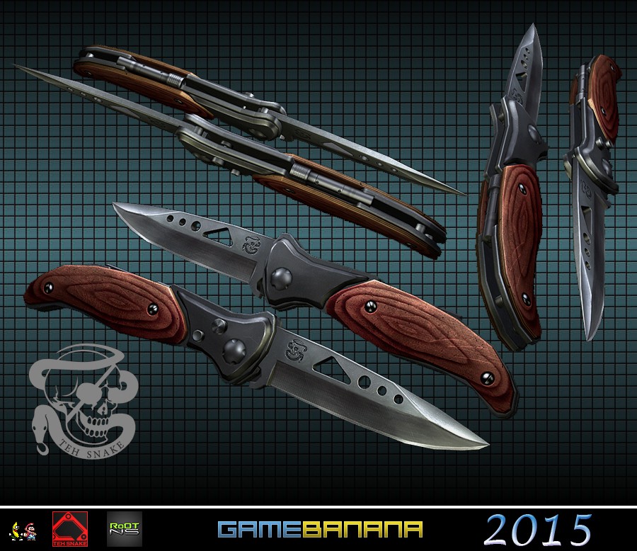 Teh Snake Incorp Knife On RoOTns's Falchion Knife