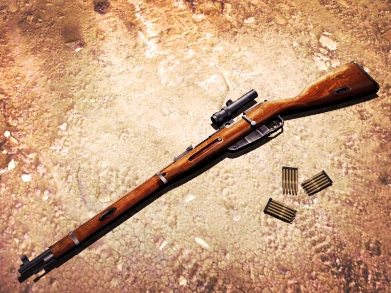 Mosin Nagant On Rimuto Anims