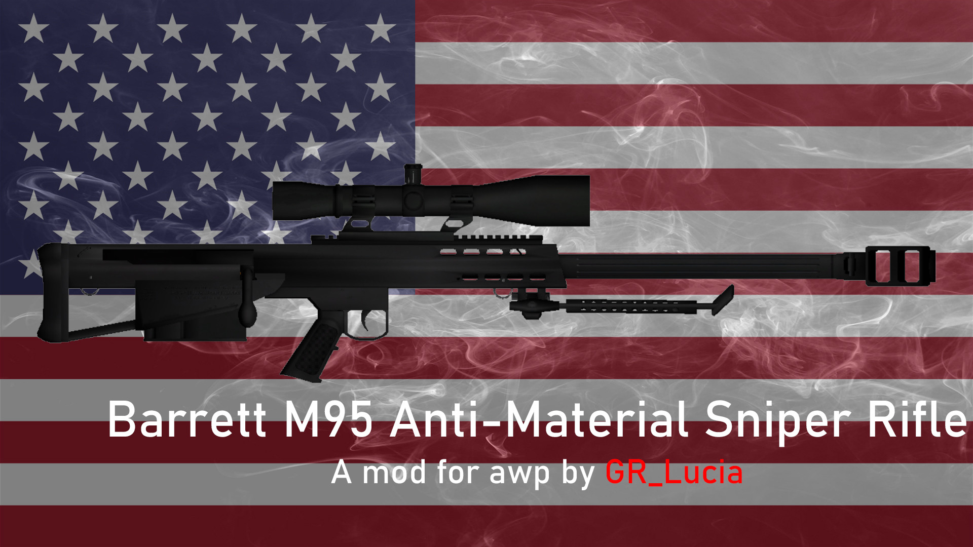 Barrett M95 On Defuse's animations