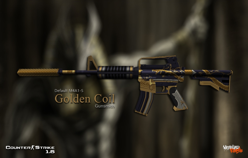 Default M4A1-S Golden Coil