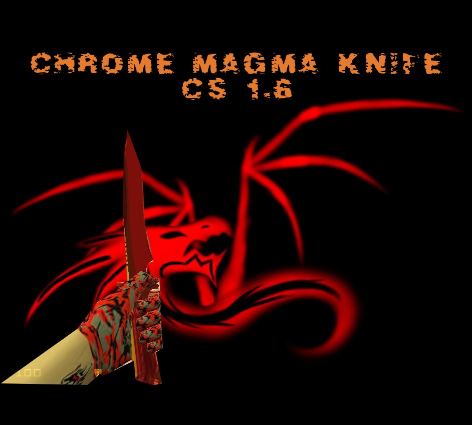 Chrome Magma knife