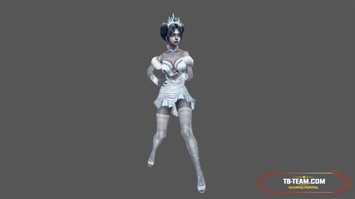Player Model - Queen Ice  Girl  For CS 1.6