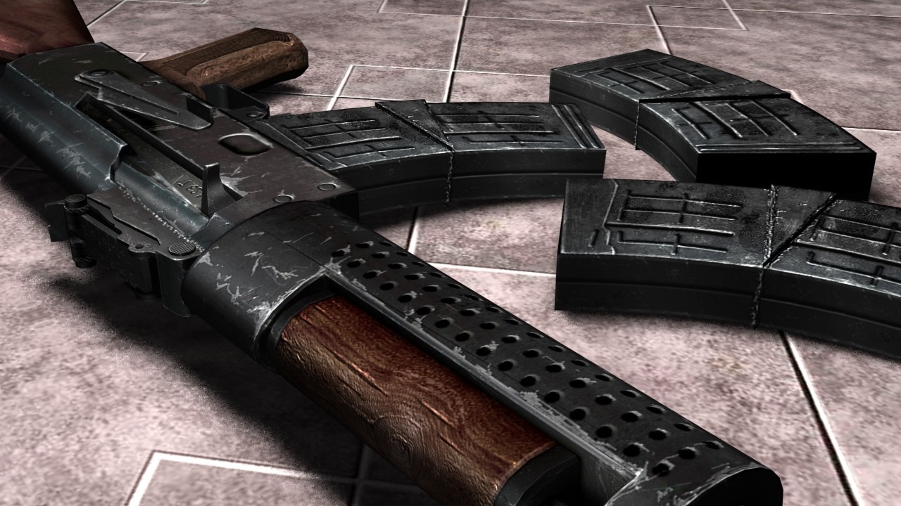 "Teh Snake's AK" on New Animation 1.6 Ver.