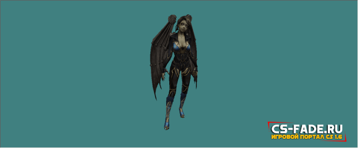 Model zombi Rusty Wing Buff