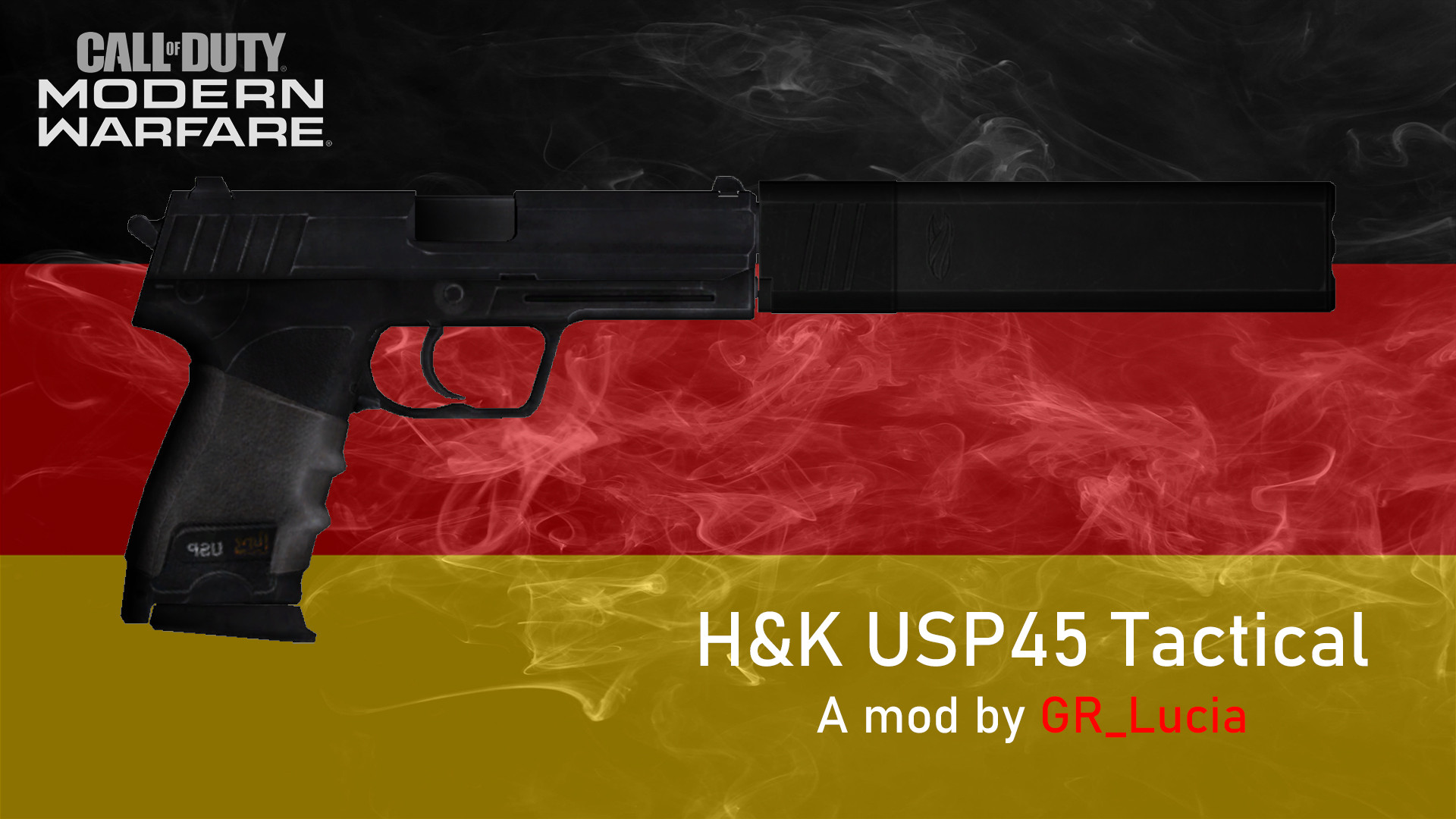 H&K USP45 Tactical on MW2019 Animation