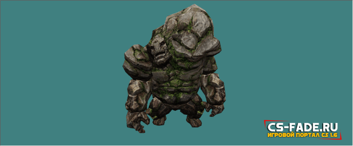 Model zombi Stone Boomer Lesser