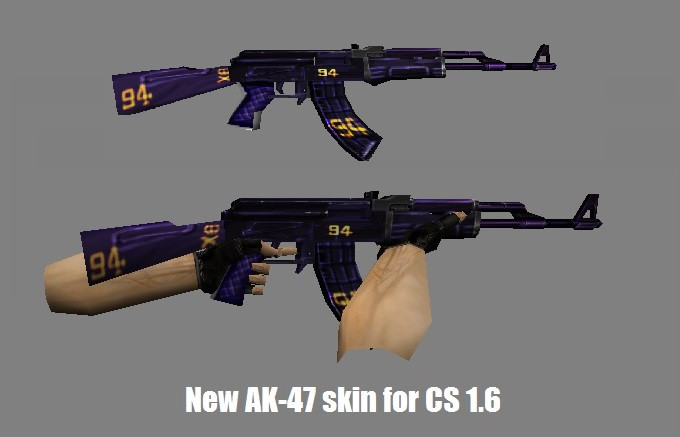 New AK-47 skin for CS 1.6