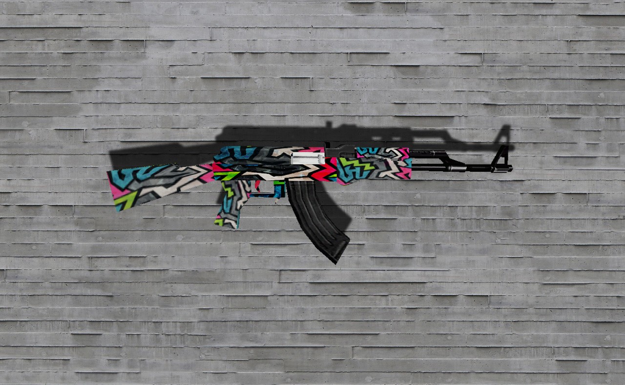 AK-47 Graffiti