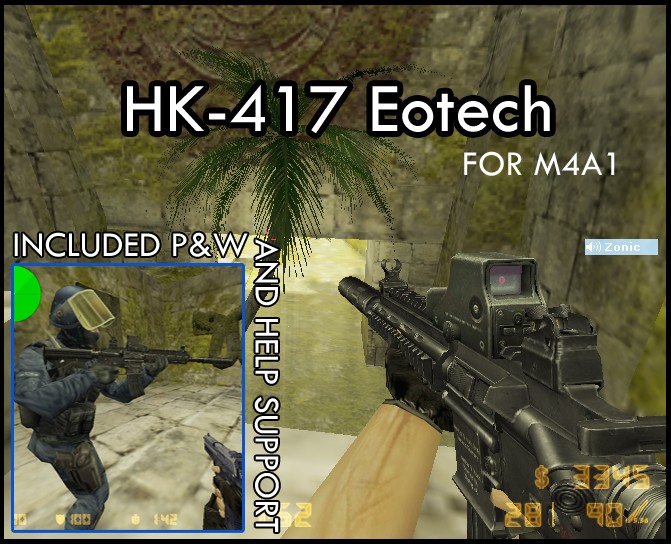 HK-417 EOTECH for M4A1