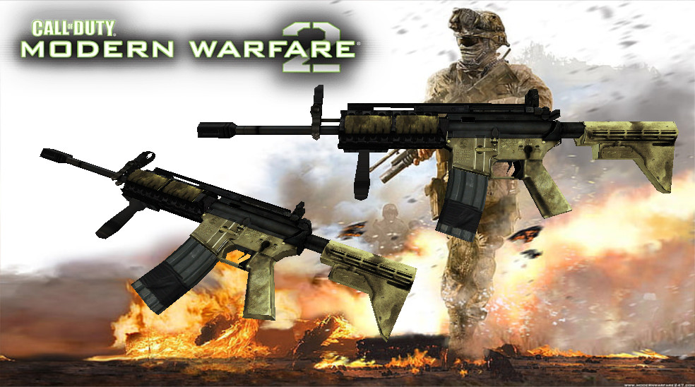 COD MW2 m4a1 Aimable