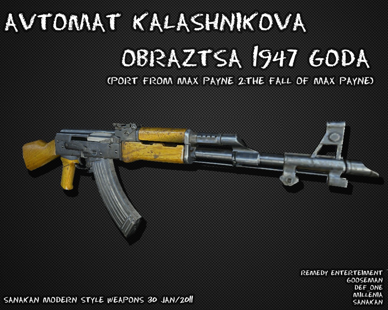 Avtomat Kalashnikova Obraztsa 1947 goda