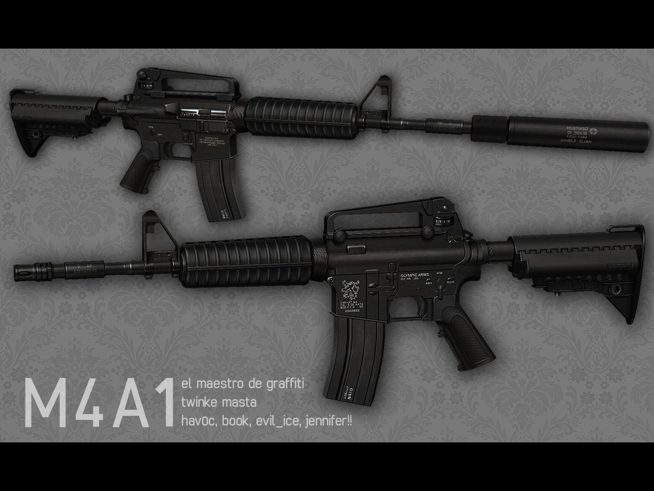 Twinke and EMDG's M4A1 On CSGO Anims