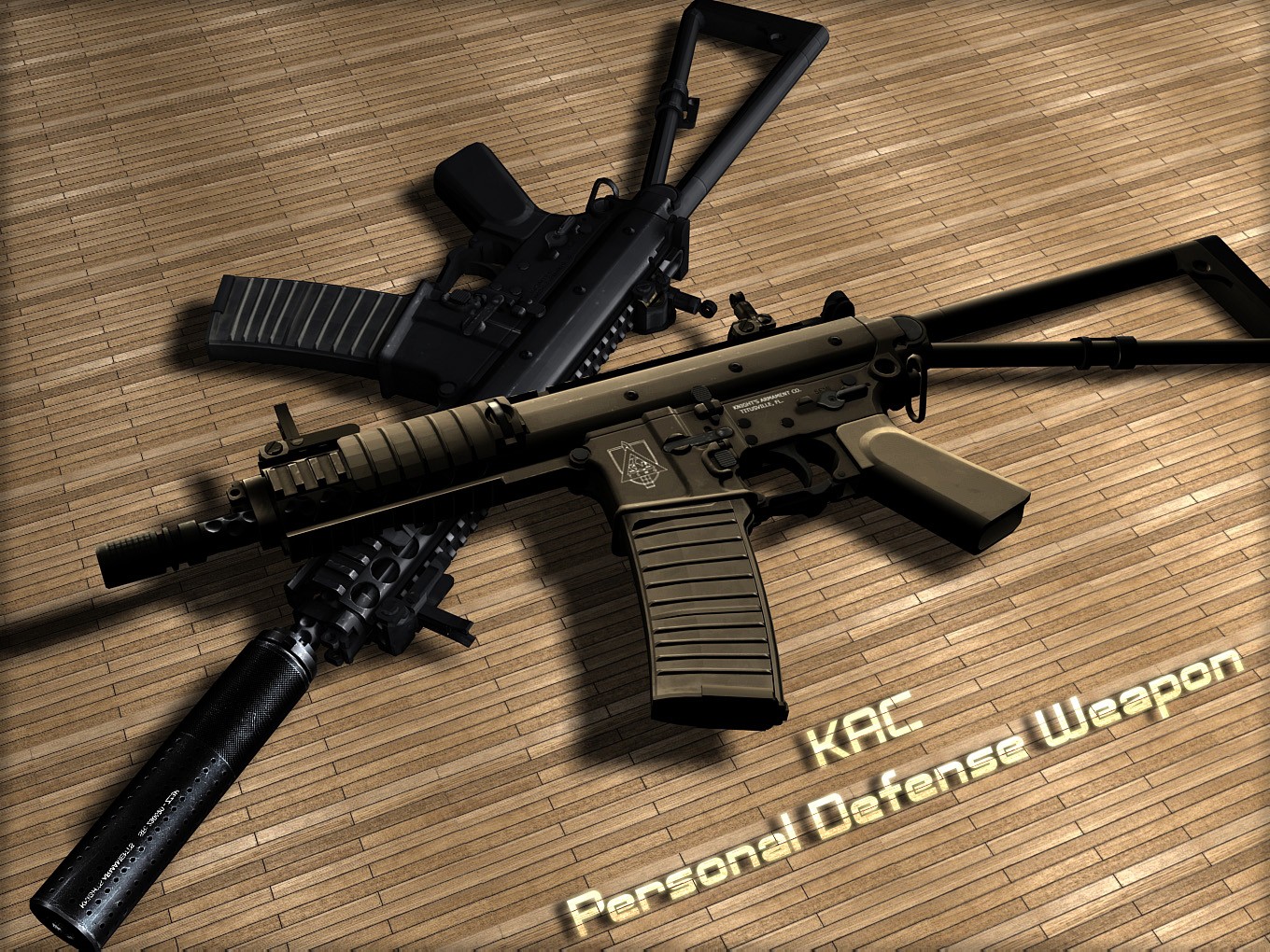 KAC PDW In 3 Animations