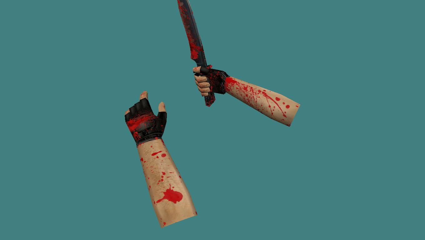 Bloody Knife Skin