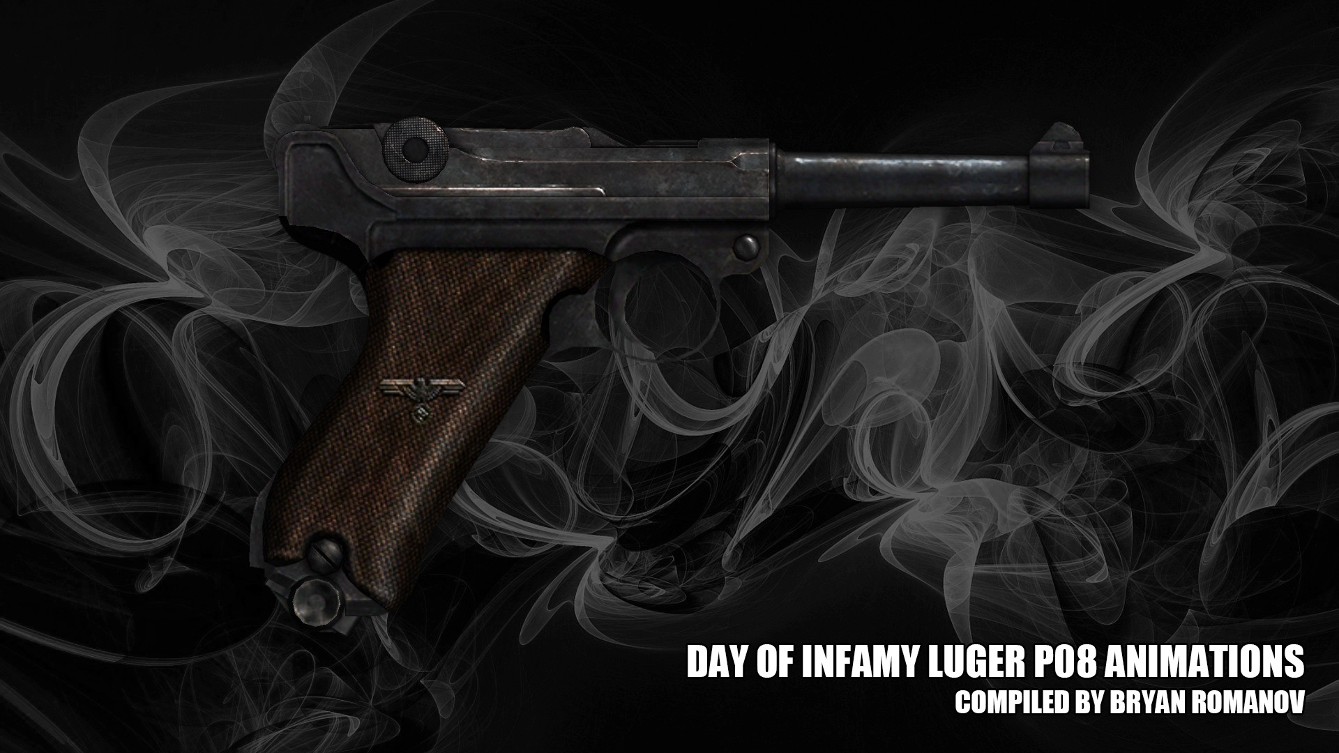 Day of Infamy Luger P08 Animations