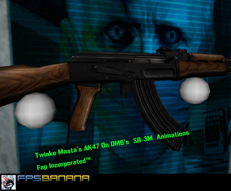 Twinke Masta's AK47 On DMG's SR3M Anims