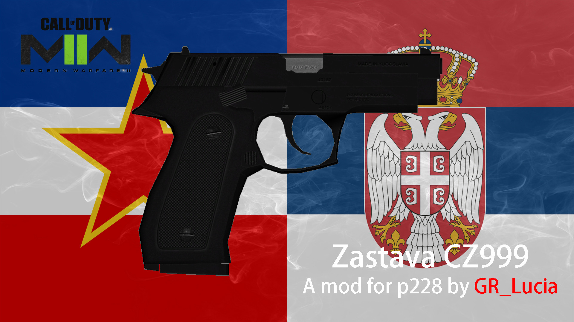 Zastava CZ999 on MW2022 Animations