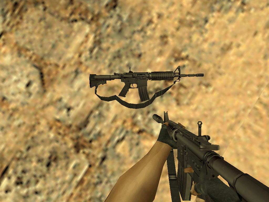 M4A1 With Strap and Unscoped