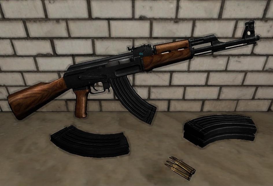 AK47 on MW animations