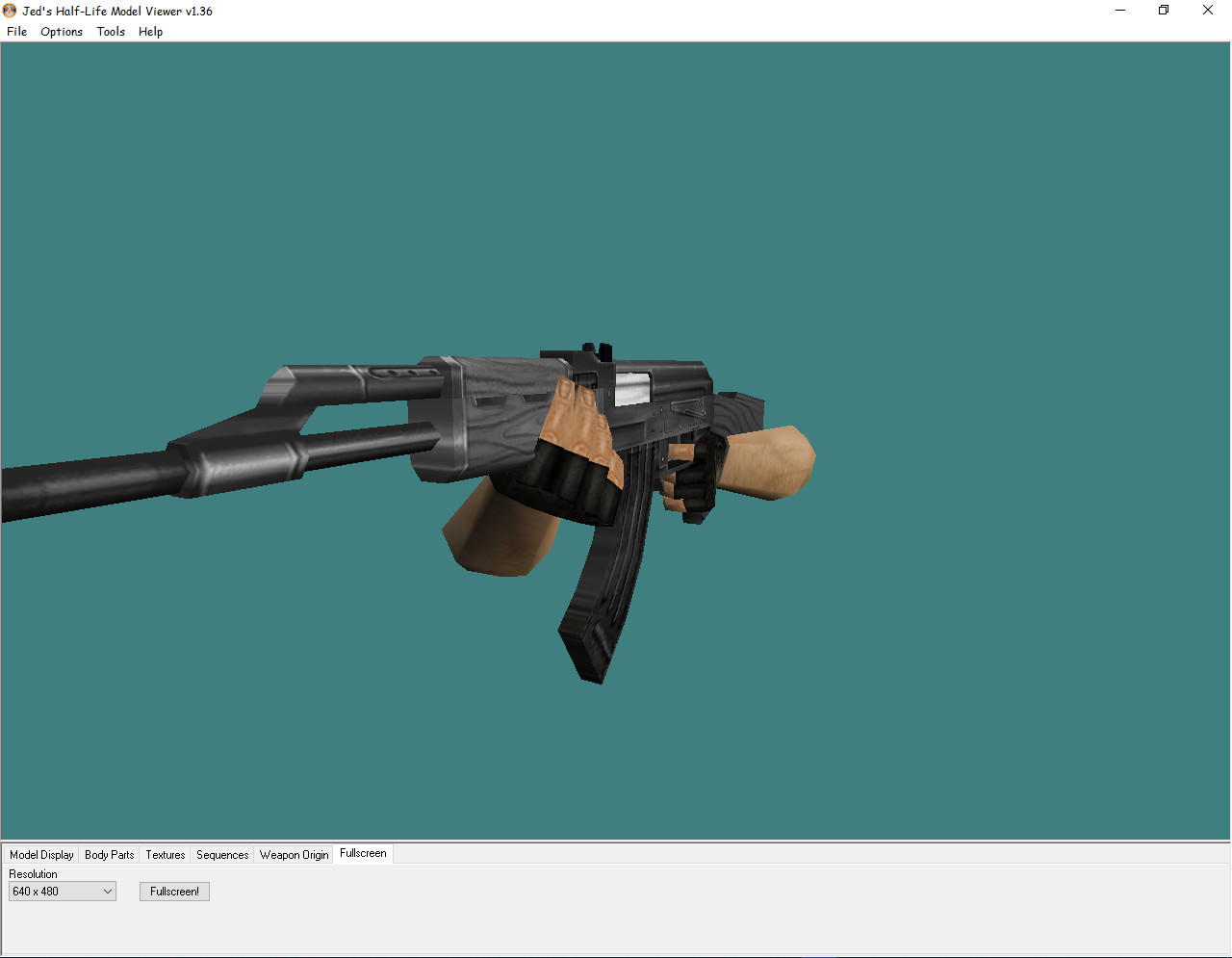 AK-47 grey skin