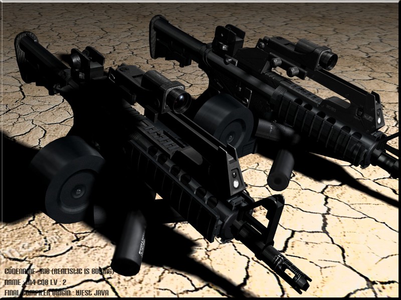 (RIB) Tactical M4 CQB Lv.2