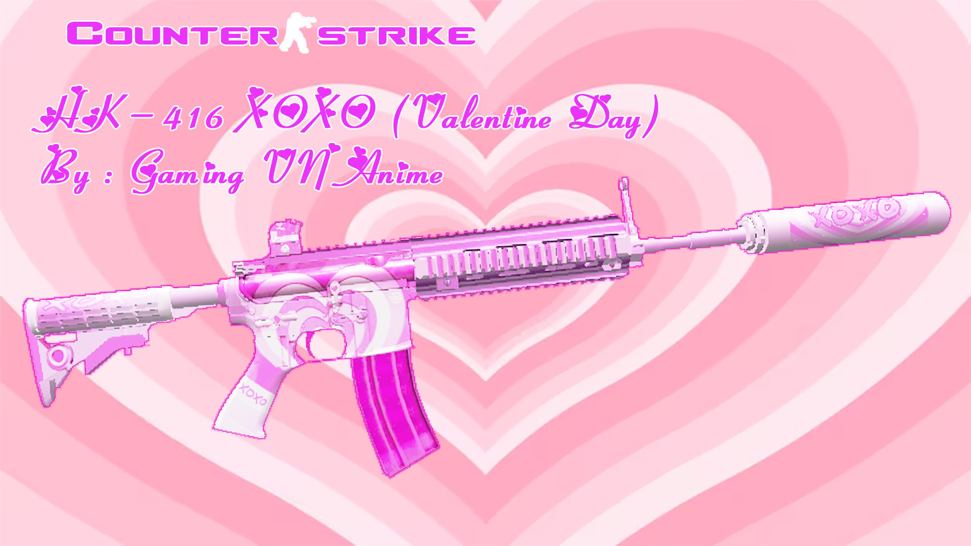 HK-416 XOXO (Valentine dream)