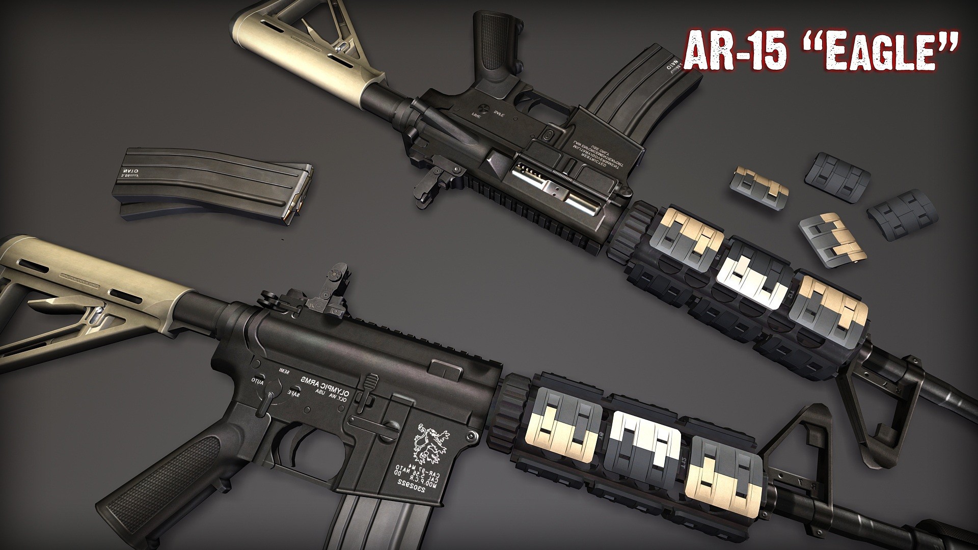 Twinke feat. EMDG - AR-15 "Eagle" On Inter's M4A4