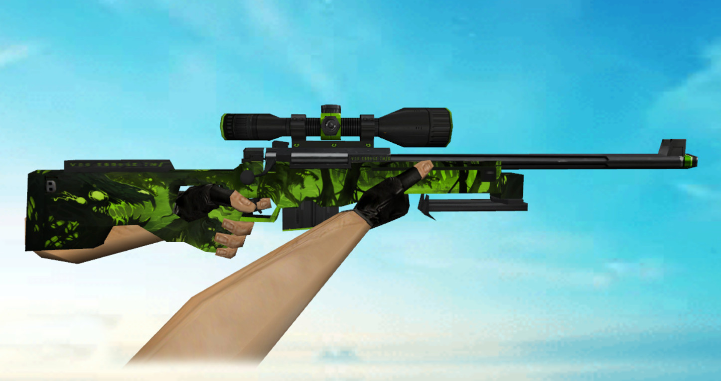Default AWP w/ Containment Breach skin