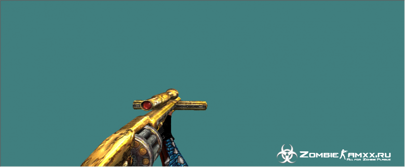 Model Weapon Golden Zombie Slayer