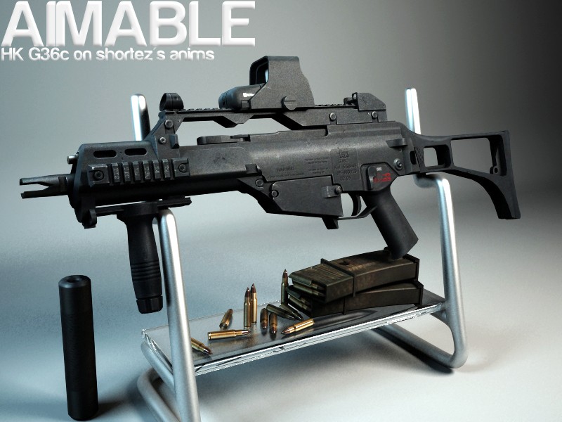 BrainCollector's Aimable HK G36c Animations