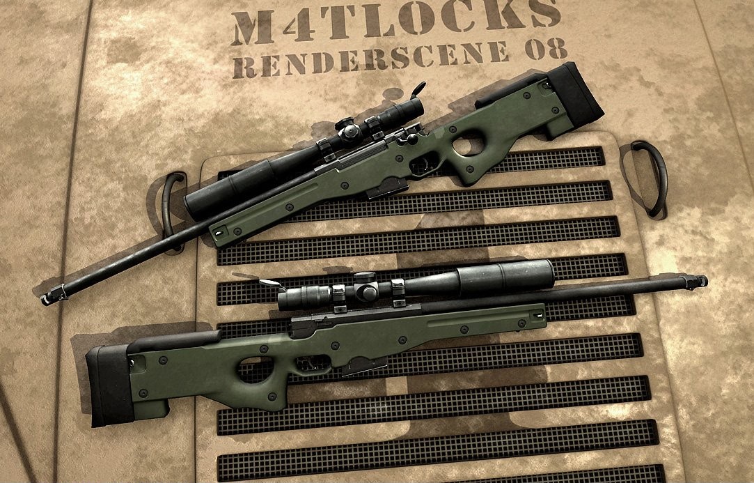 M4tlock's AWP On CSGO Anims