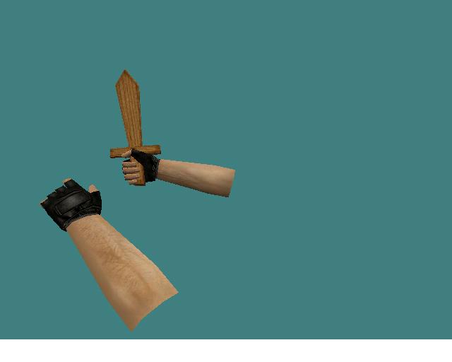 wooden knife sword