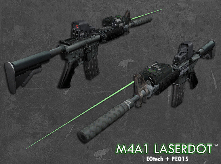 M4A1 Laserdot