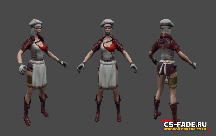 Player Model - Devil Hunter Cook from CrossFire
