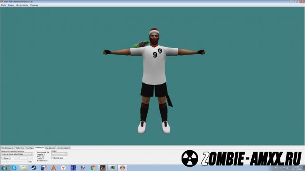 Footballer Player Model - Admin