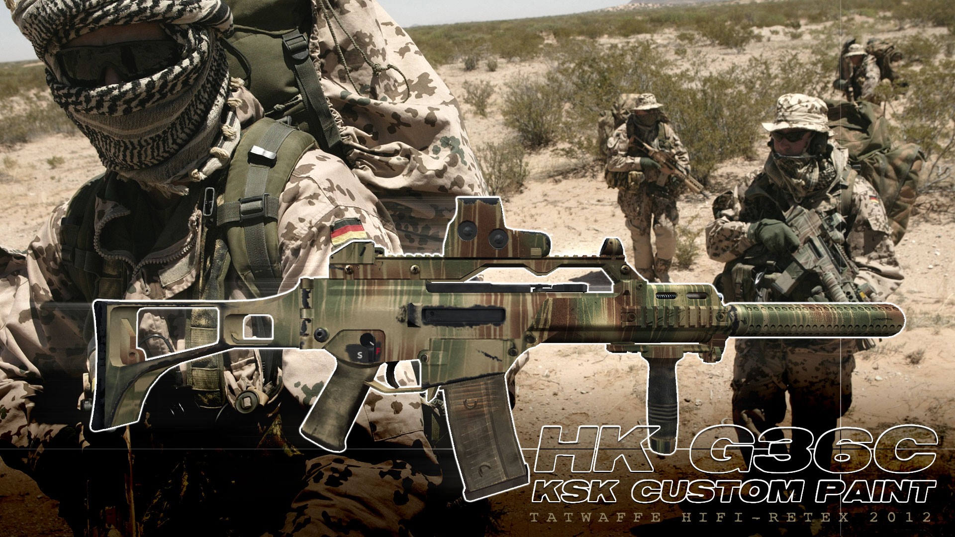 HkG36C "KSK"-Custom Paint Retex