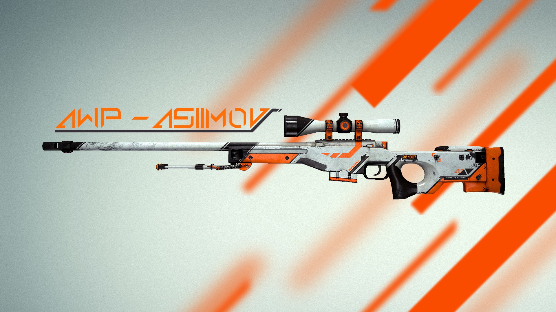 Awp Asiimov on standard Awp model!