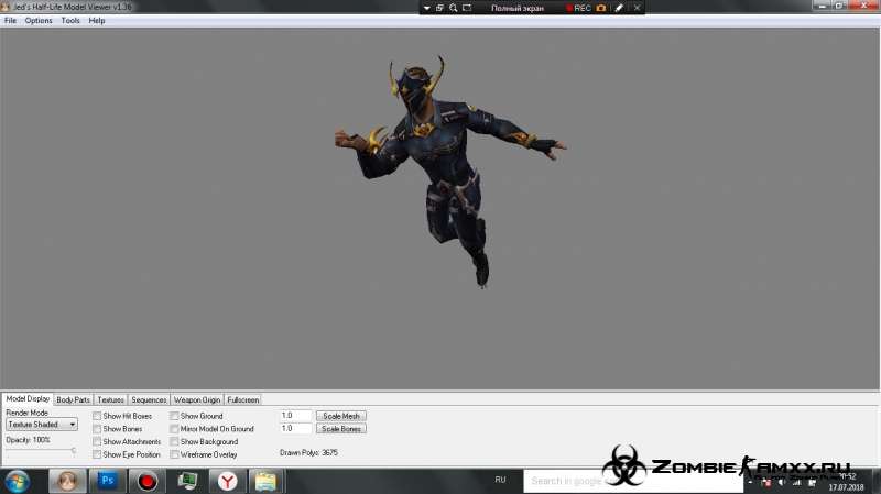 Player Model - (ManDarkKnight)