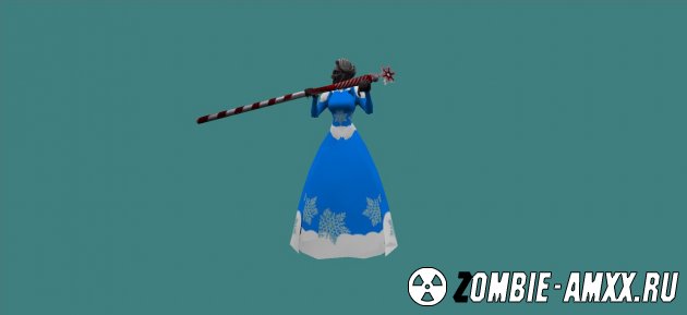 Zombie Model - Christmas bansha