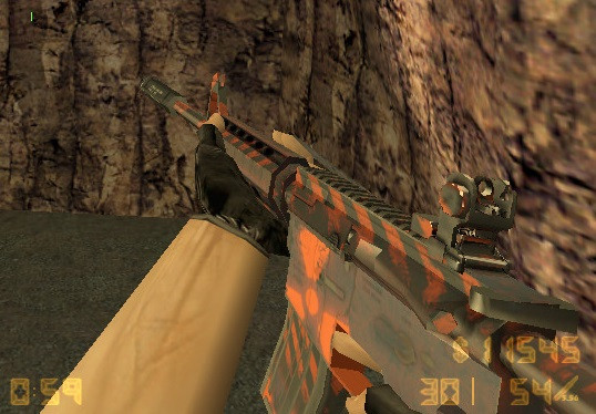 default M4A4 Radiation Hazard