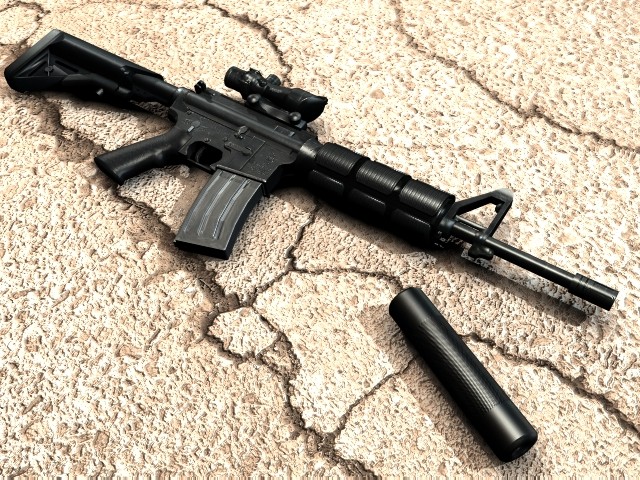 I´m Legend M16 on Brain Collector anims