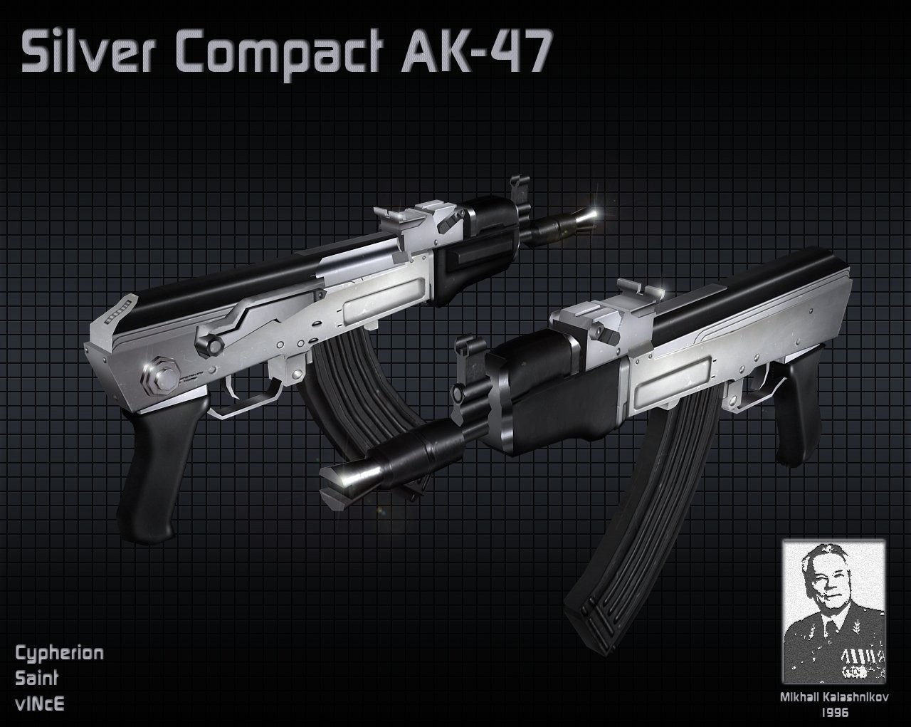 Silver Compact AK-47