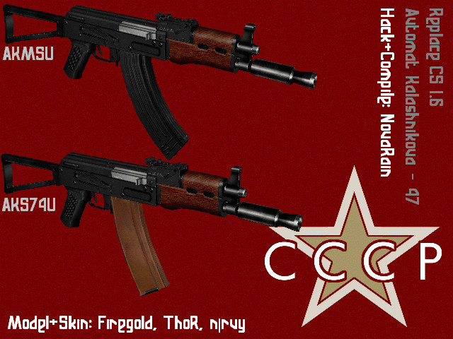 AKMSU/AKS74U for CS 1.6 AK47