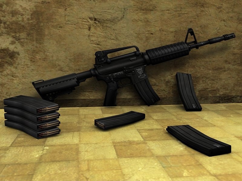 EMDG M4A1 On Evil Ice anims