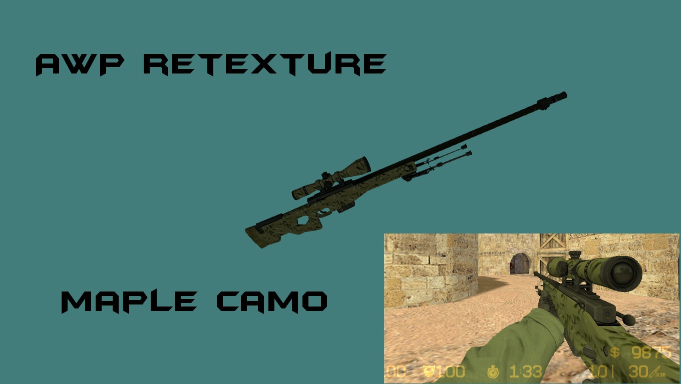 rootns CS:GO AWP Maple Camo Retex