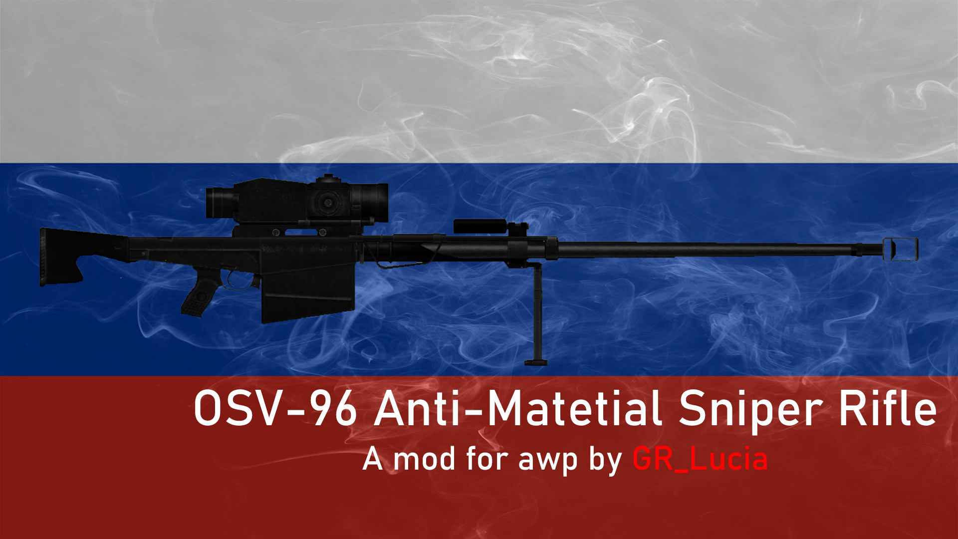 OSV96 Anti-Matetial Sniper Rifle