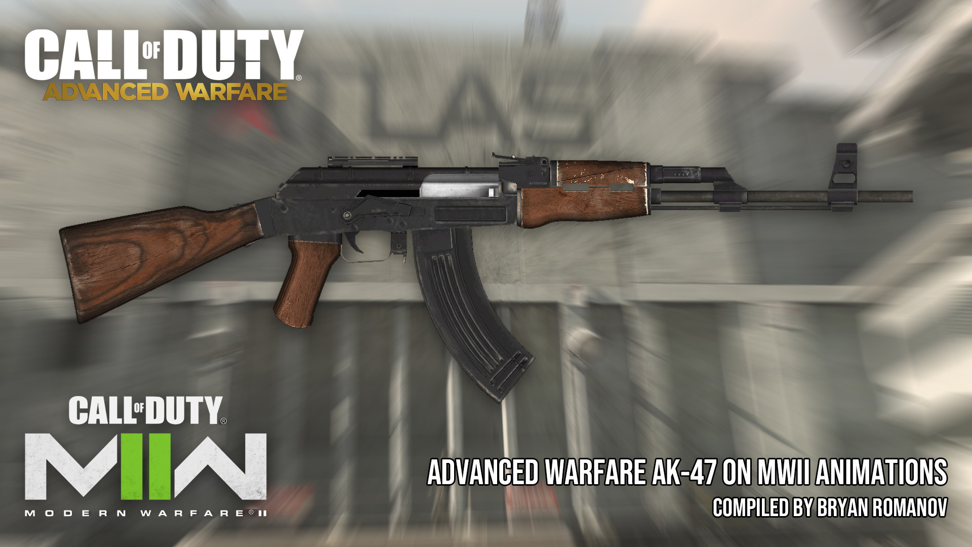 Advanced Warfare AK-47 on MWII Animations